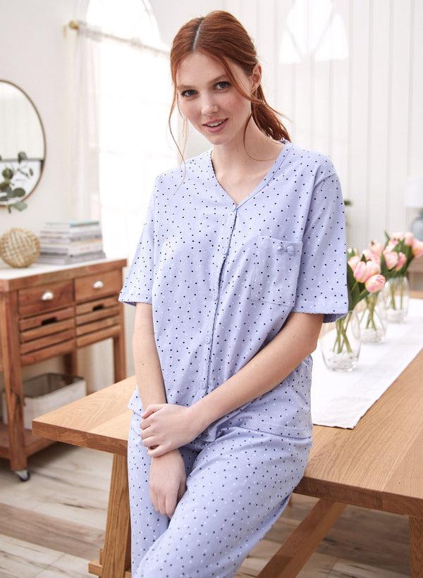 Laura Dot Print Pyjama Set