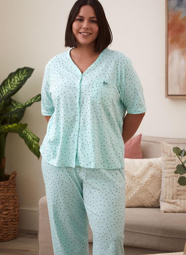Laura Dot Print Pyjama Set