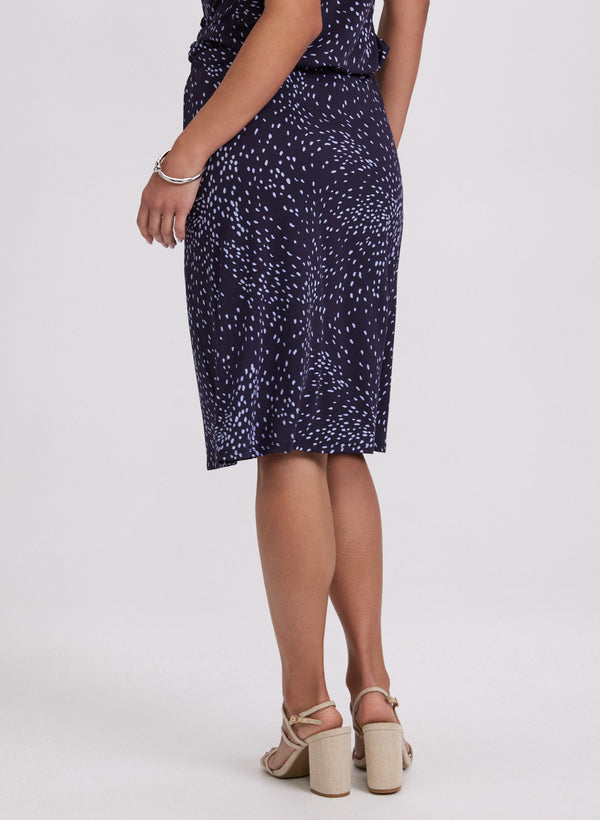 Laura Dot Print Skirt
