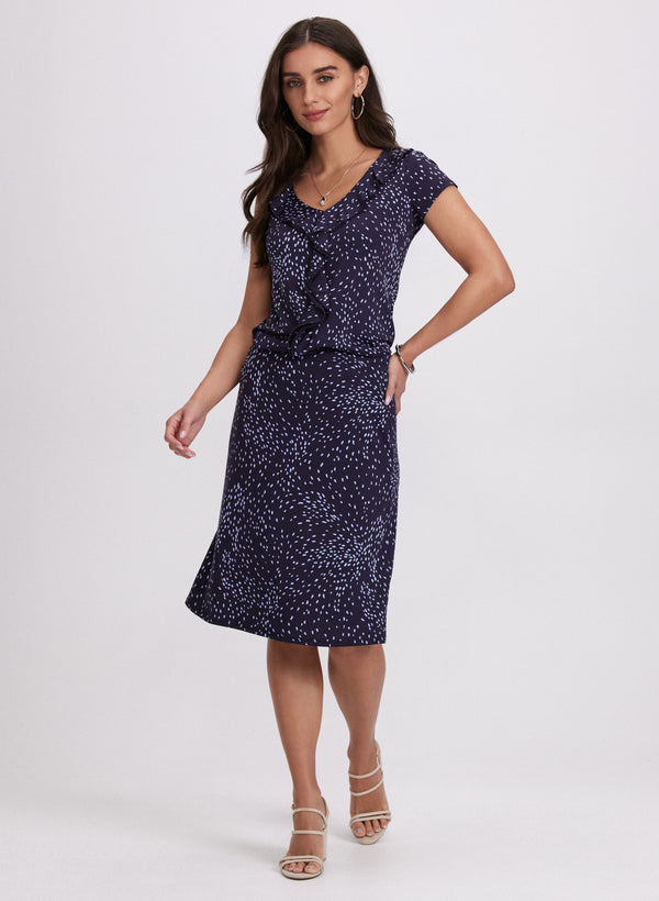 Laura Dot Print Skirt