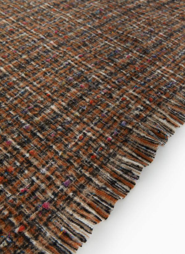 Laura Dotted Plaid Scarf