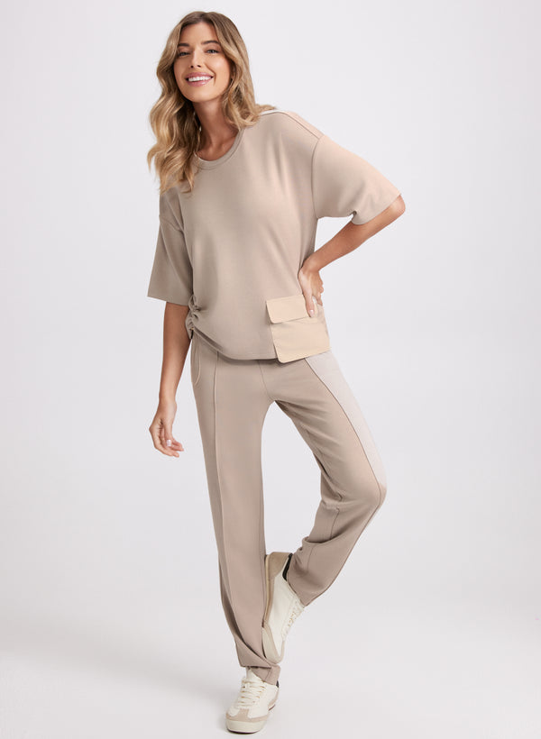 Laura Drawstring Scuba Pants