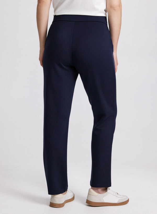Laura Drawstring Waist Pull-On Pants