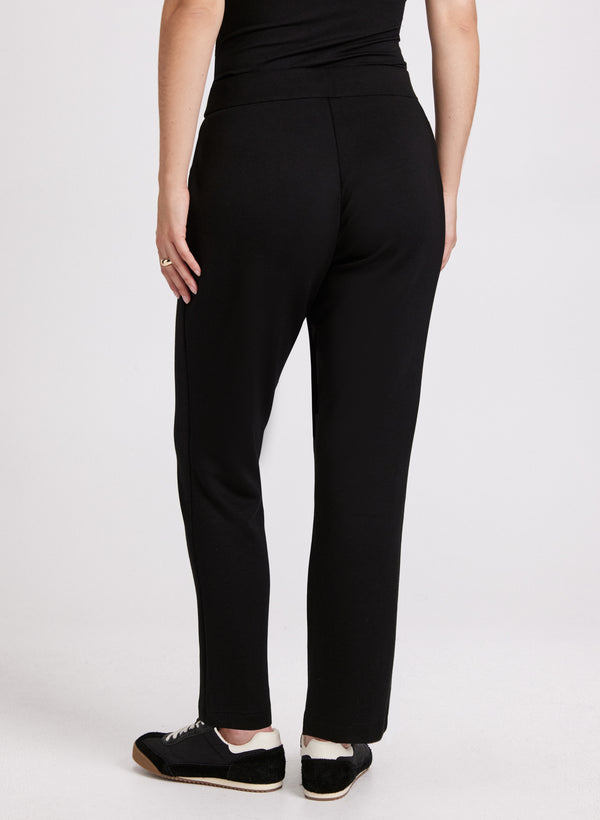 Laura Drawstring Waist Pull-On Pants