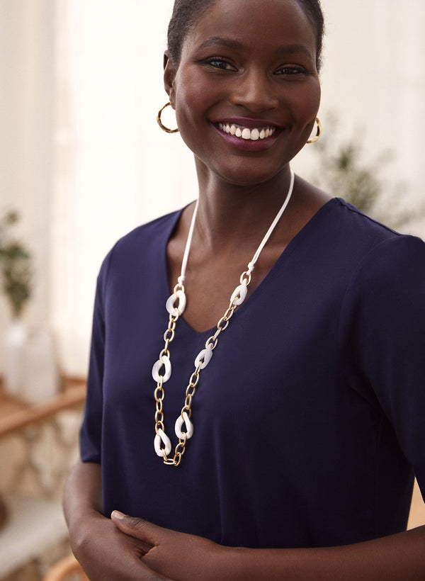 Laura Elbow Sleeve Tee