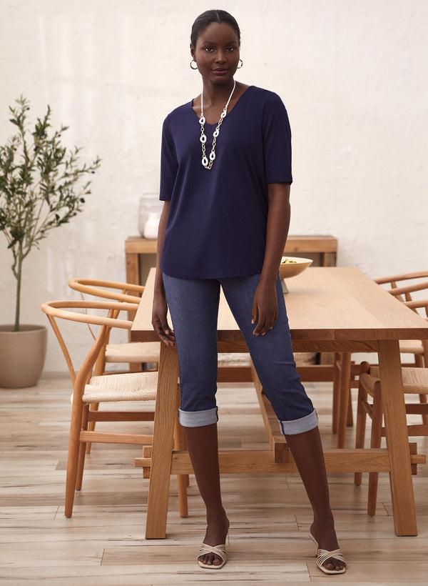 Laura Elbow Sleeve Tee