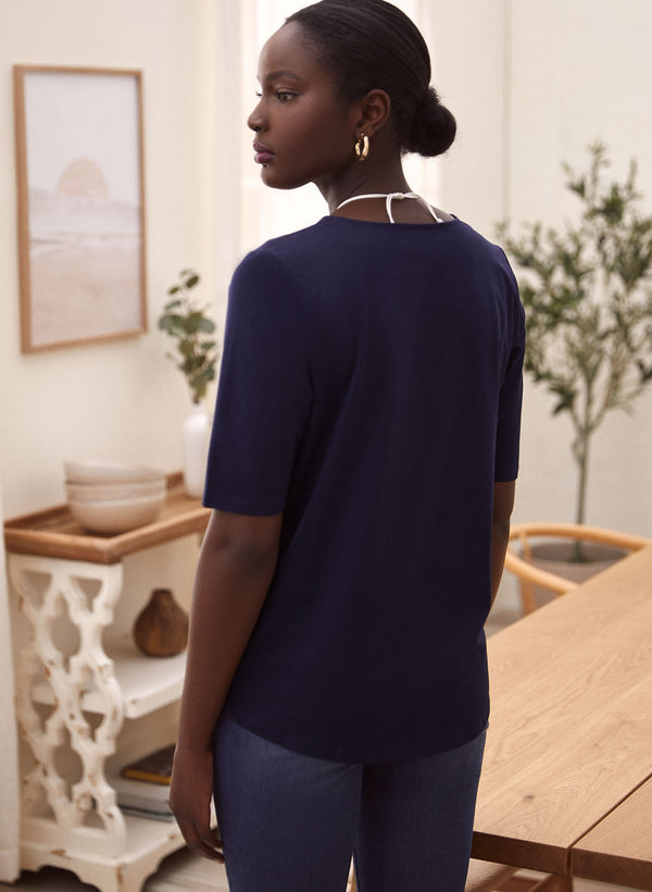 Laura Elbow Sleeve Tee