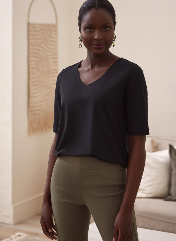 laura Elbow Sleeve Tee