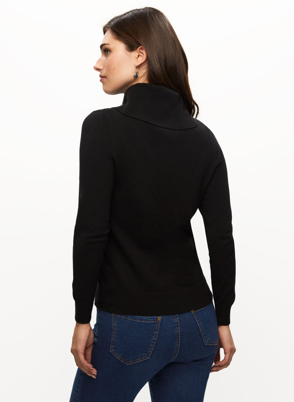 Laura Embellished Argyle Knit Sweater