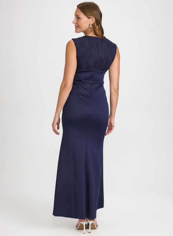 Laura Embellished Flounce Detail Dress