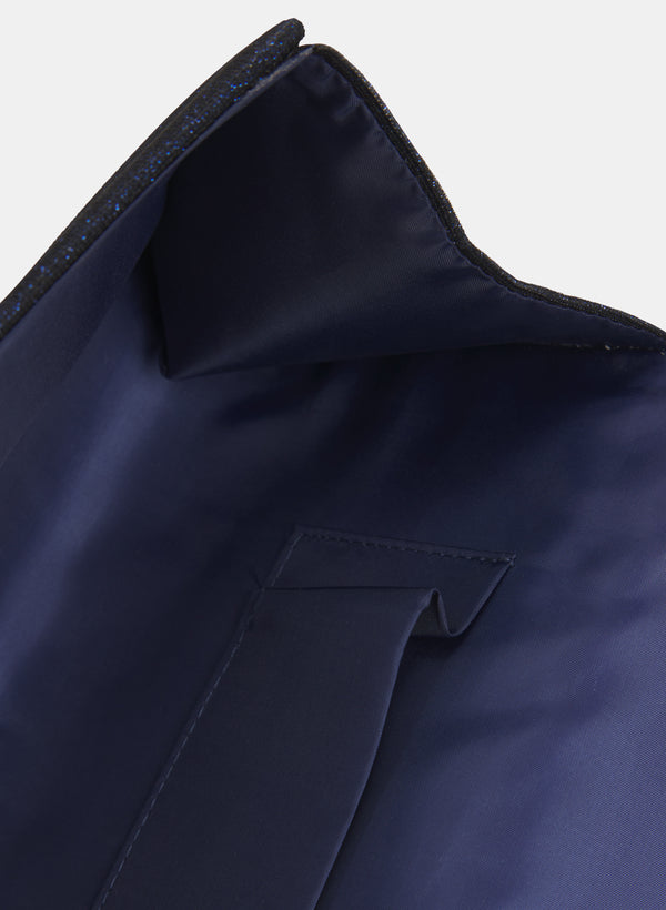 Laura Embellished Glitter Clutch