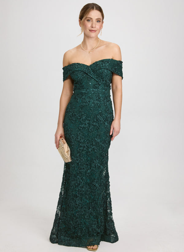 laura Embellished Lace Dress