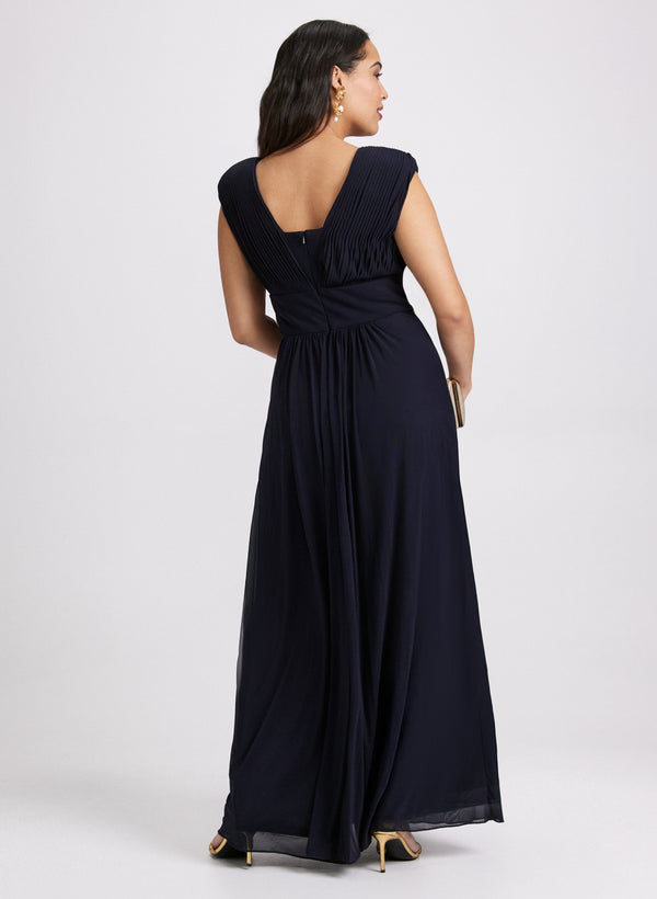 Laura Embroidered Appliqué Dress