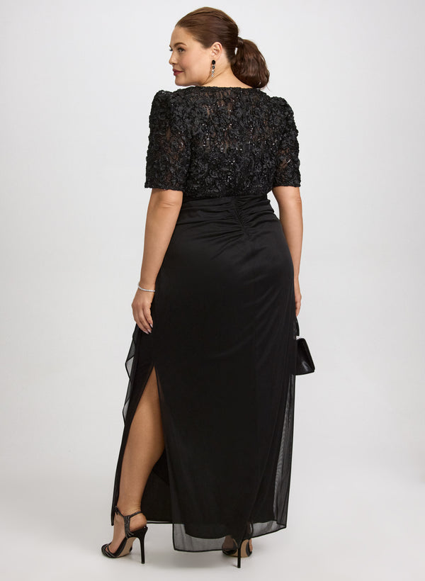 Laura Embroidered Empire Waist Dress