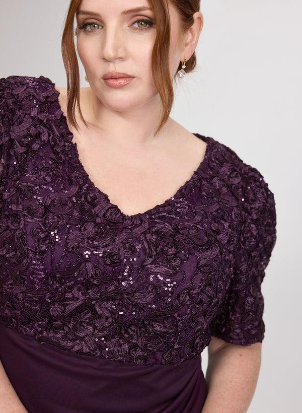 Laura Embroidered Empire Waist Dress