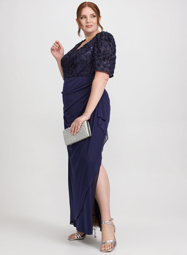 Laura Embroidered Empire Waist Dress