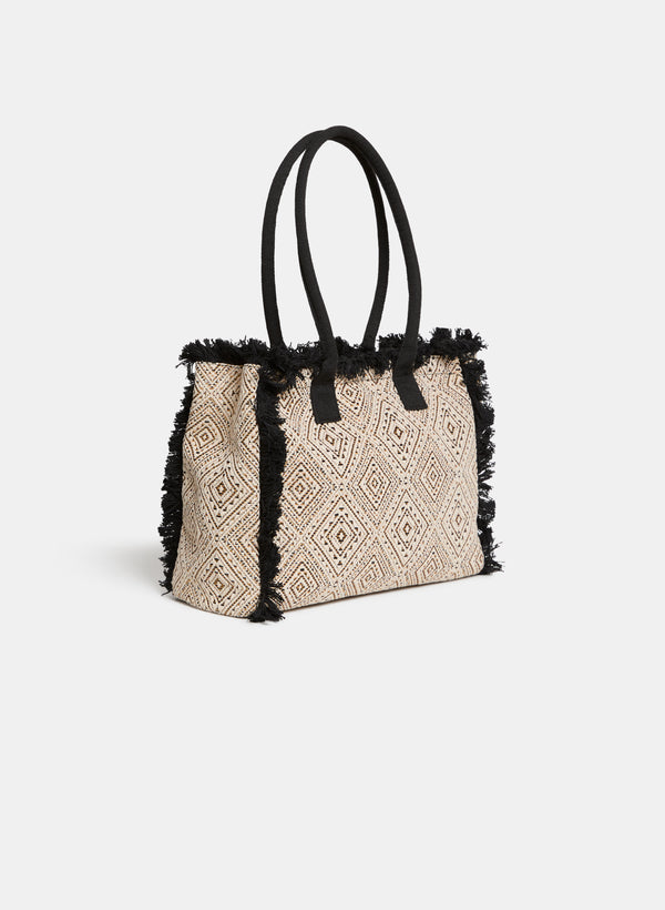 Laura Embroidered Tote Bag
