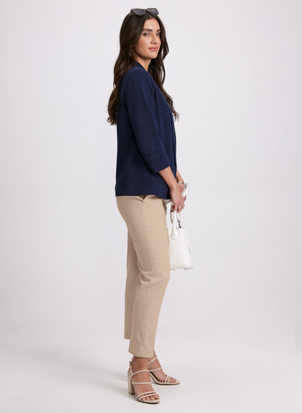 Laura Emma Slim-Leg Denim Pants