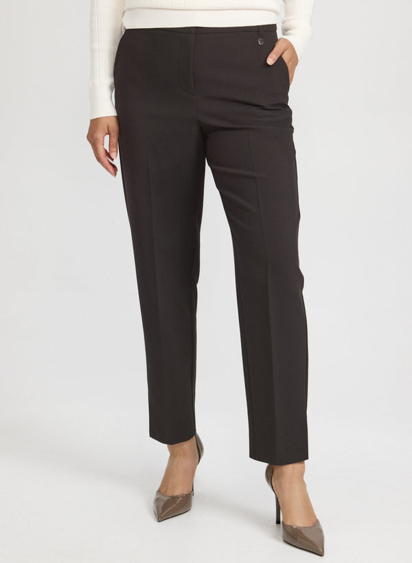 laura Emma Slim-Leg Pants