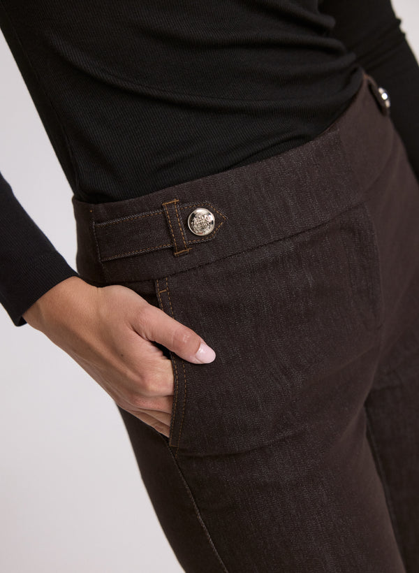 Laura Emma Slim-Leg Pants