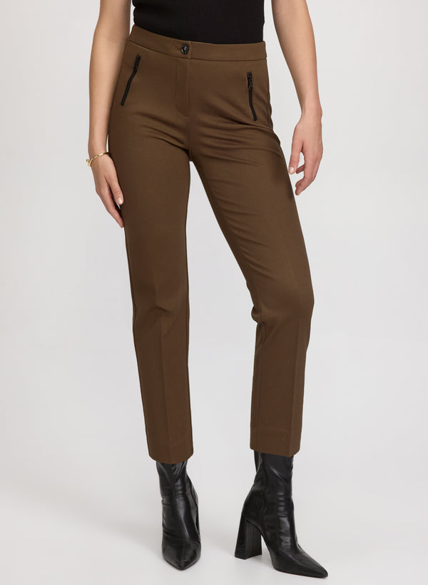 laura Emma Slim-Leg Pants