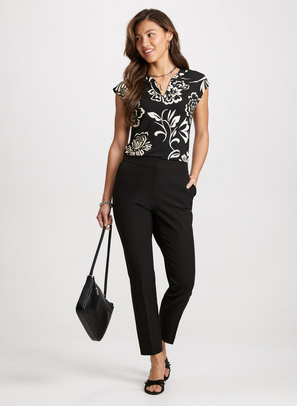 Laura Emma Slim-Leg Pants - Regular