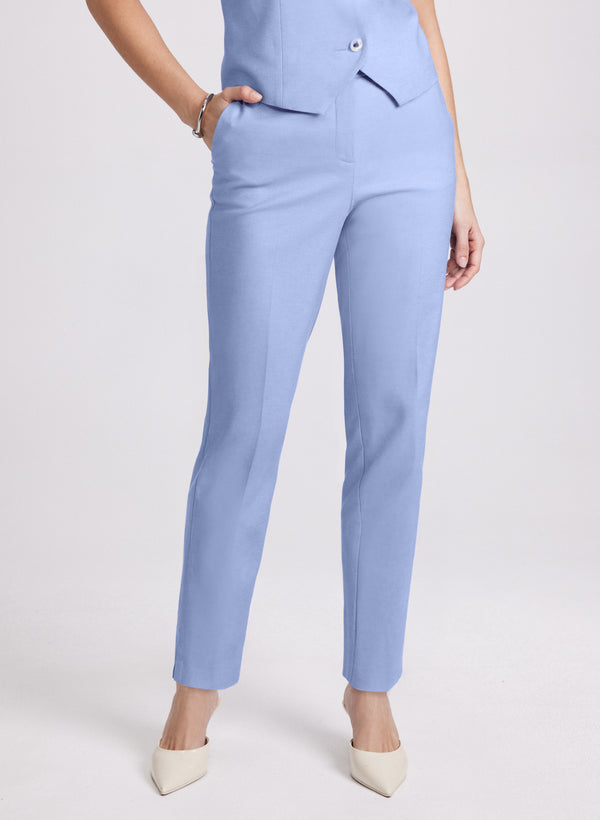 laura Emma Slim-Leg Pants