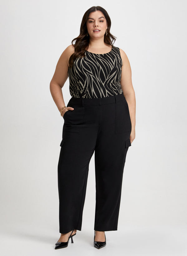 Laura Emma Straight Leg Cargo Pants