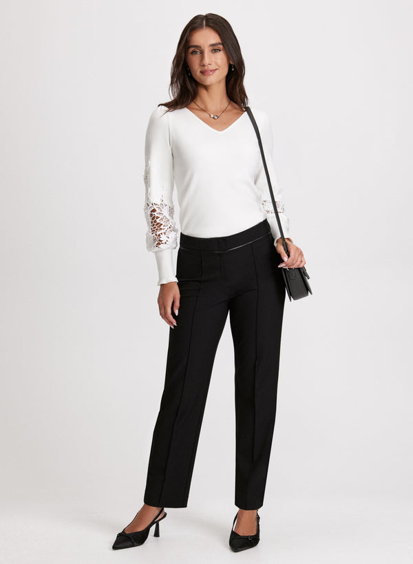 Laura Emma Straight-Leg Pants - Short