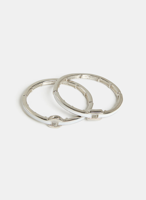 laura Enamel Bracelet Set