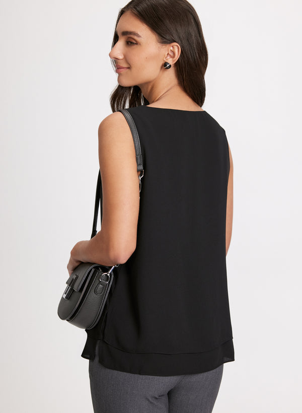 Laura Essential Sleeveless Blouse