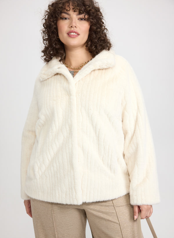 laura Faux Fur Coat