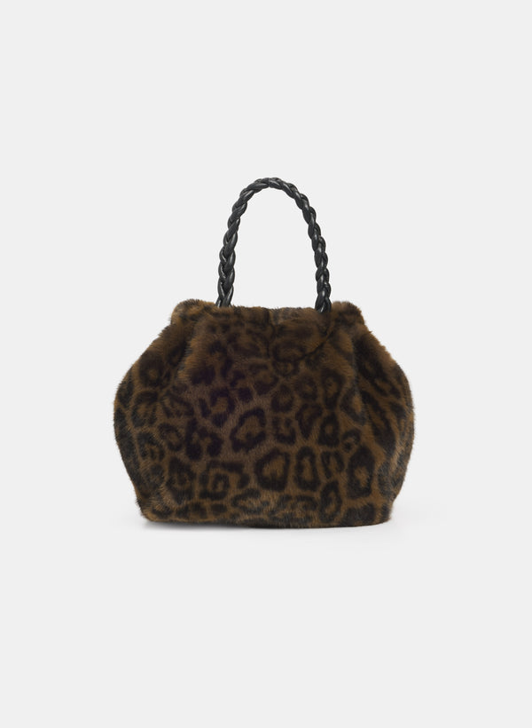 laura Faux Fur Handbag
