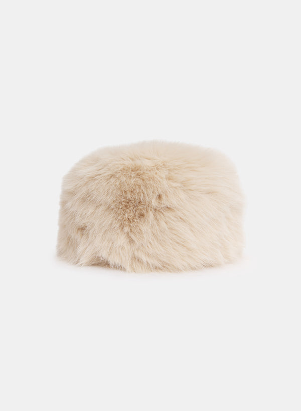 laura Faux Fur Hat