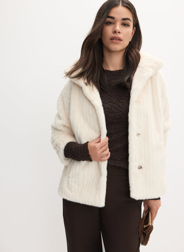 laura Faux Fur Jacket