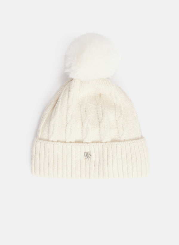laura Faux-Fur Lined Tuque