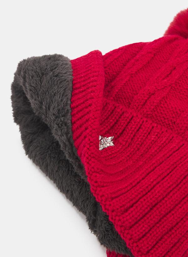 Laura Faux-Fur Lined Tuque