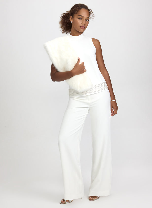 Laura Faux-Fur Stole