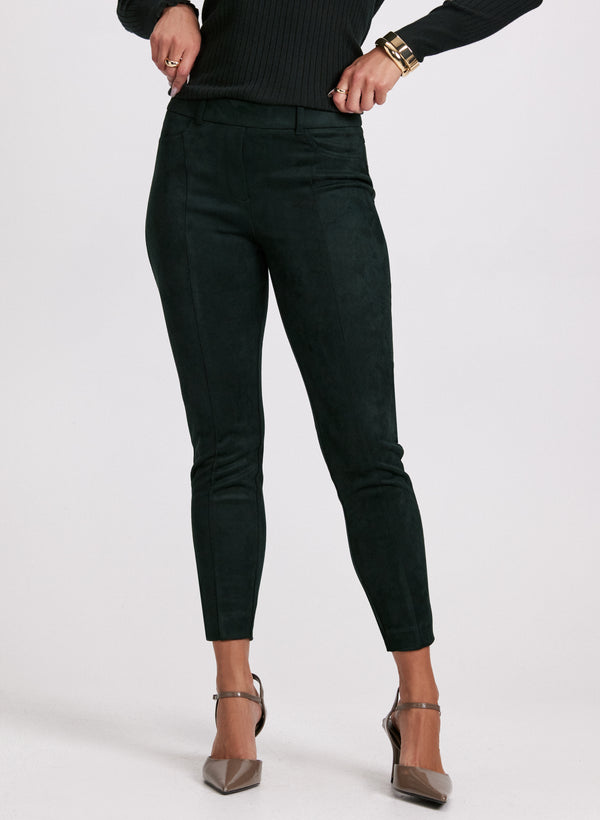 laura Faux-Suede Chloe Leggings