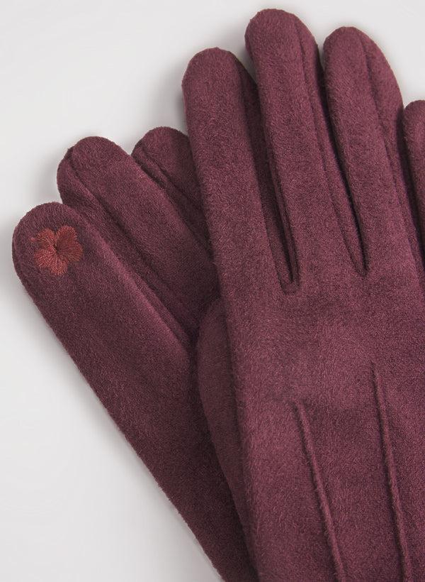 Laura Faux Suede Gloves