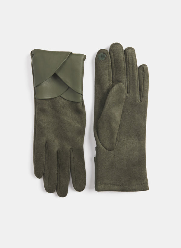 laura Faux-Suede Gloves