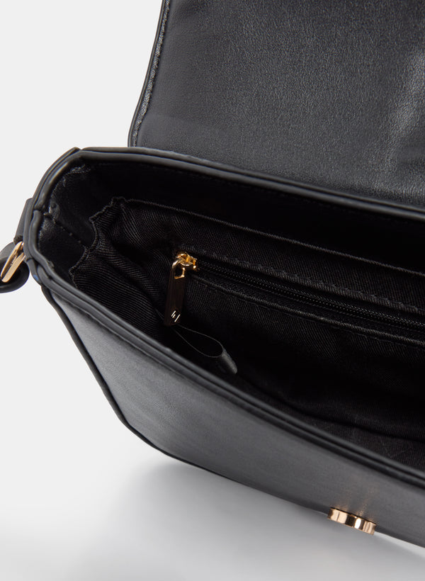 Laura Faux-Suede Handbag