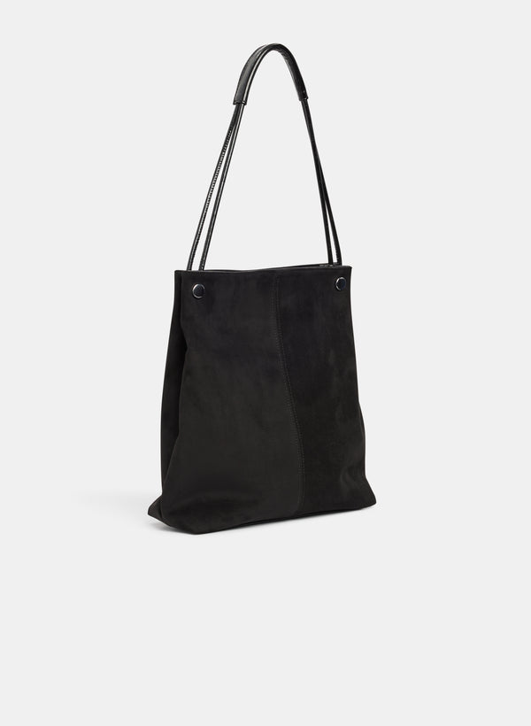 Laura Faux-Suede Tote Bag