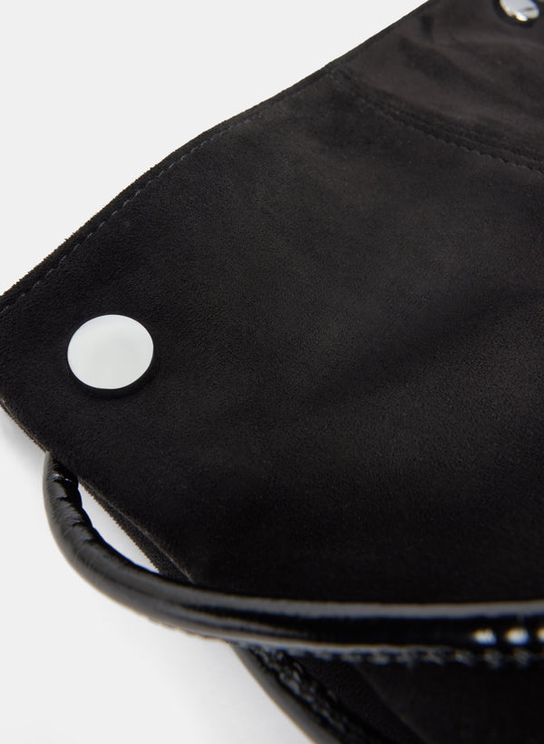 Laura Faux-Suede Tote Bag