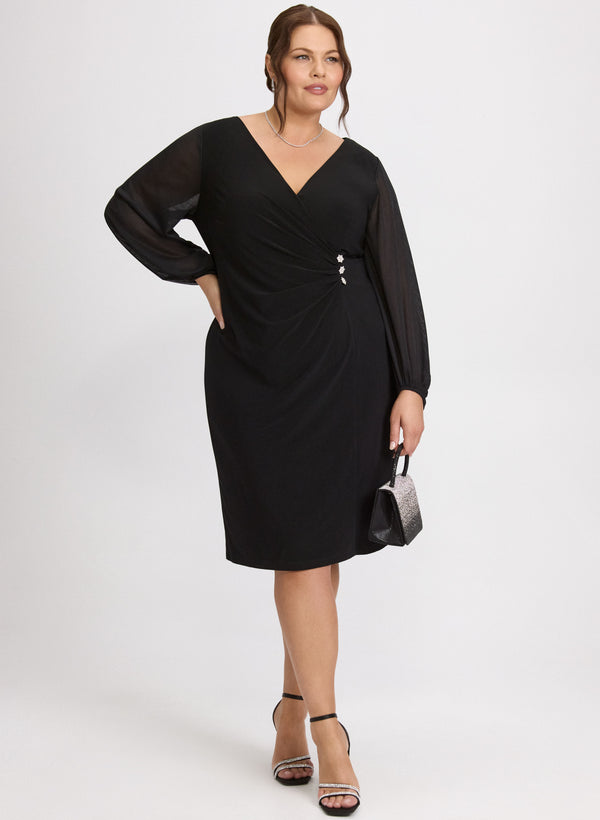 laura Fitted Jersey Dress