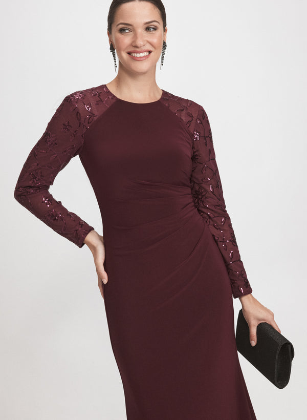 Laura Fitted Jersey Dress