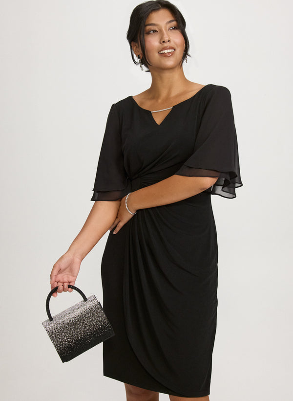 laura Fitted Jersey Dress