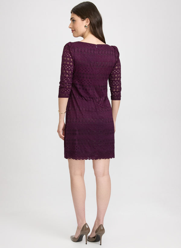 Laura Fitted Lace Dress