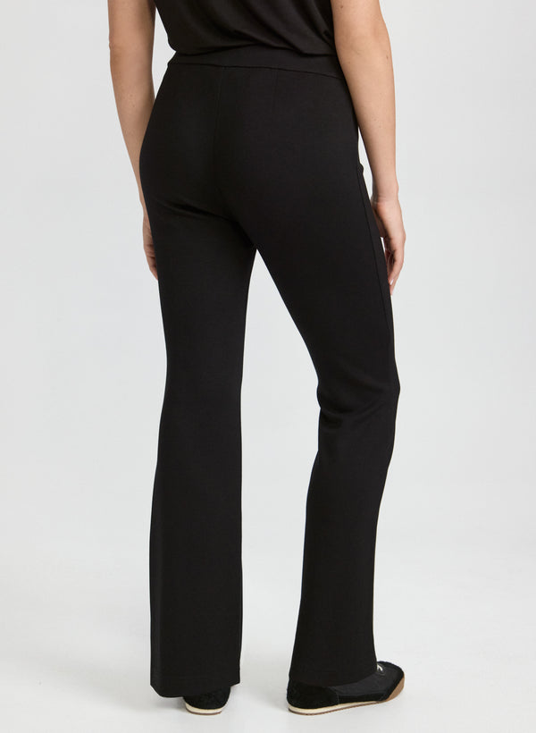 Laura Flare-Leg Scuba Pants