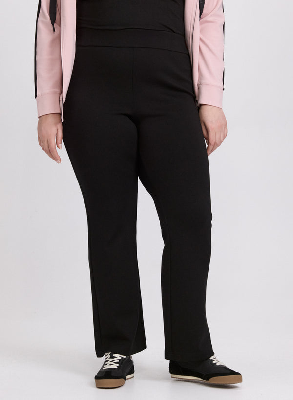 laura Flare-Leg Scuba Pants